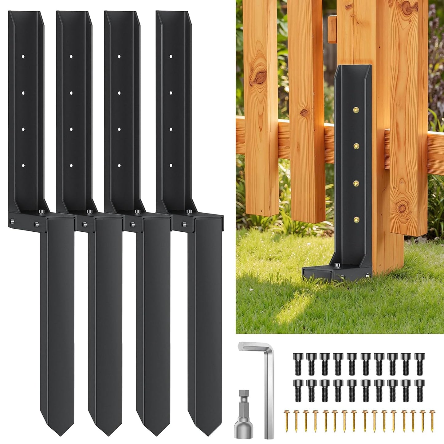 Fence Post Repair Kit
