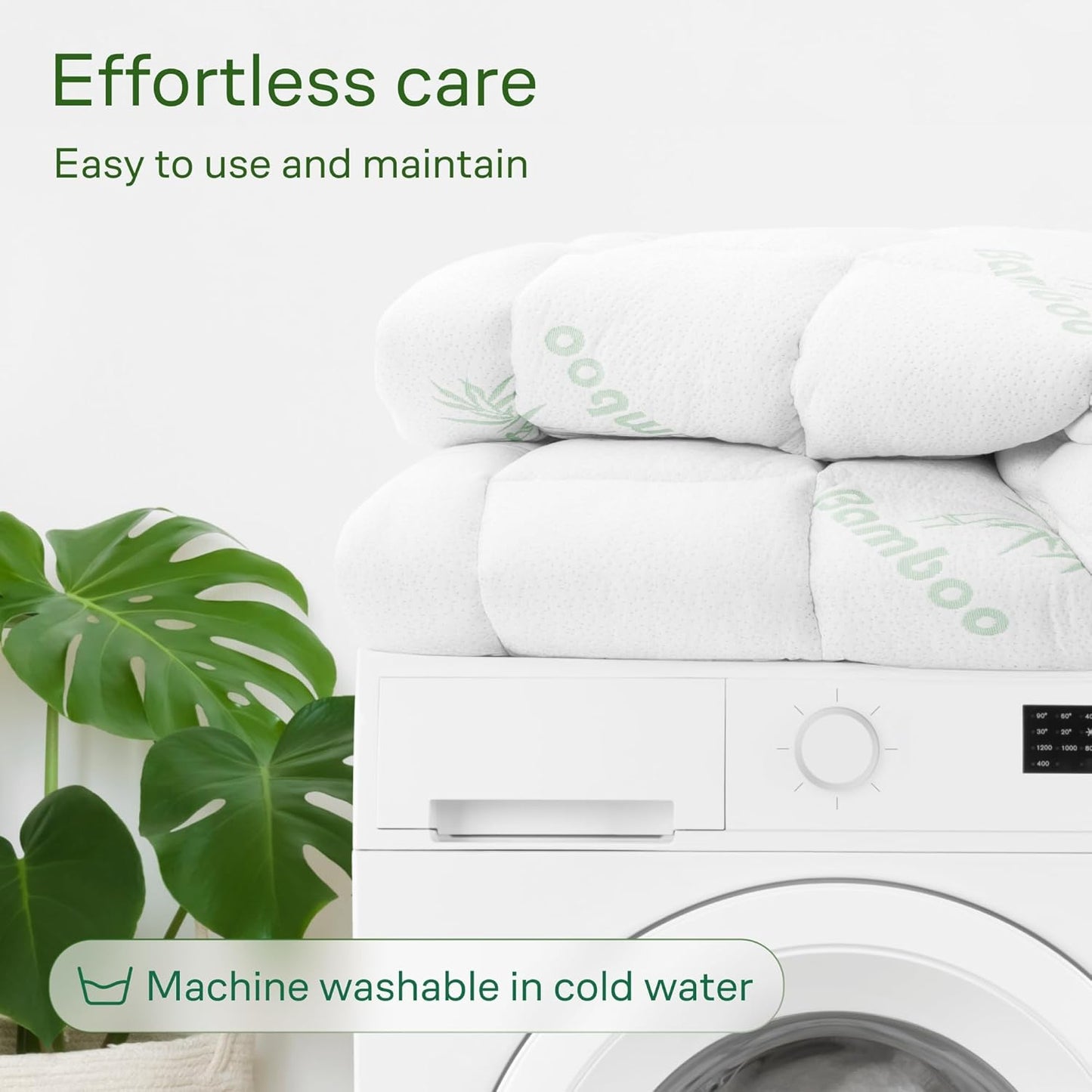Nivraus Bamboo Mattress Topper
