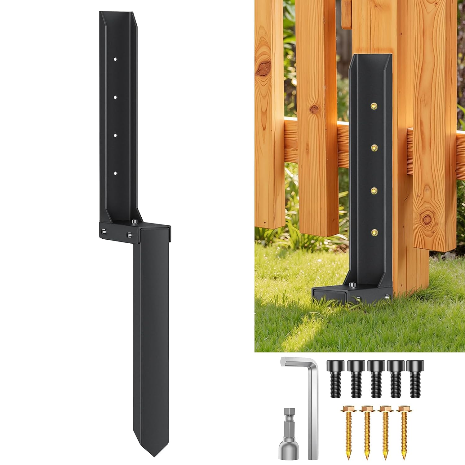 Fence Post Repair Kit