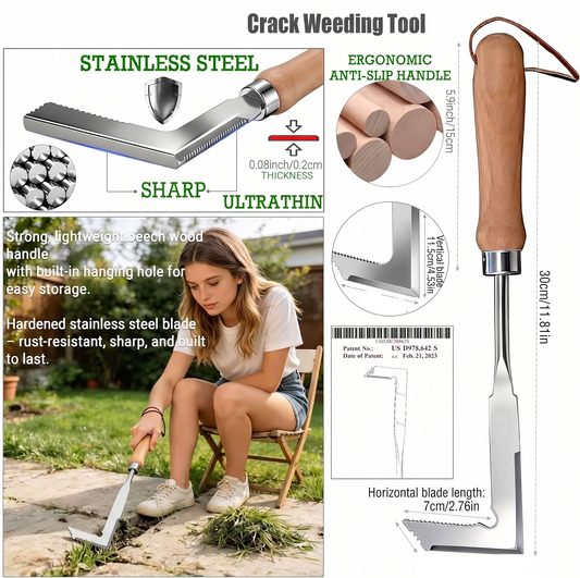 Crack Weeder Crevice Weeding Tool