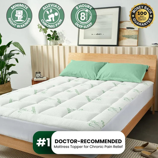 Nivraus Bamboo Mattress Topper