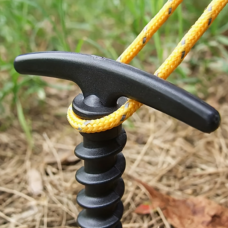 Windproof Spiral Ground Anchor Stakes